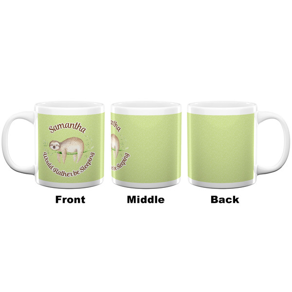 Sloth Coffee Mug - 20 oz - White APPROVAL