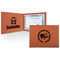 Sloth Leatherette Certificate Holder (Personalized)
