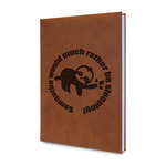 Sloth Leatherette Journal (Personalized)