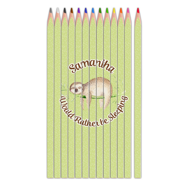 Custom Sloth Colored Pencils (Personalized)
