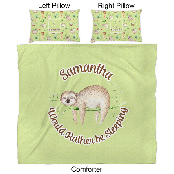 Sloth Comforter Set - King - Approval