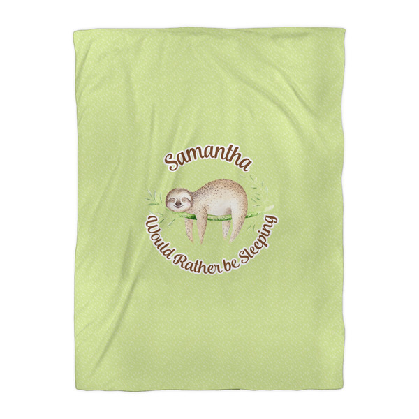 Sloth Comforter - Twin XL - Front