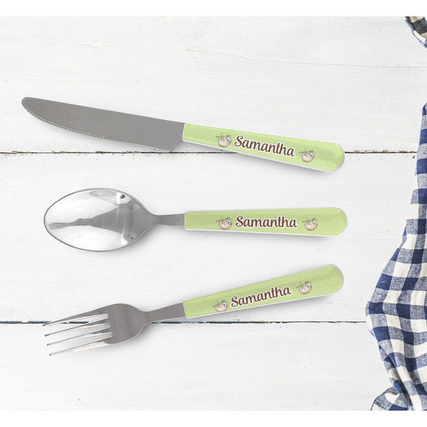 Sloth Cutlery Set - w/ PLATE