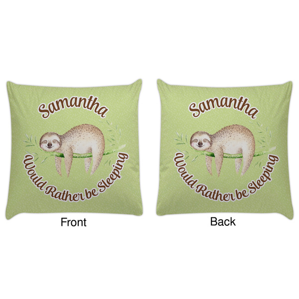 Sloth Decorative Pillow Case - Approval