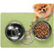 Sloth Dog Food Mat - Small LIFESTYLE