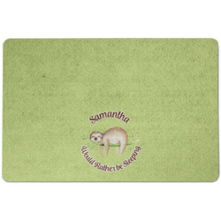 Sloth Dog Food Mat w/ Name or Text