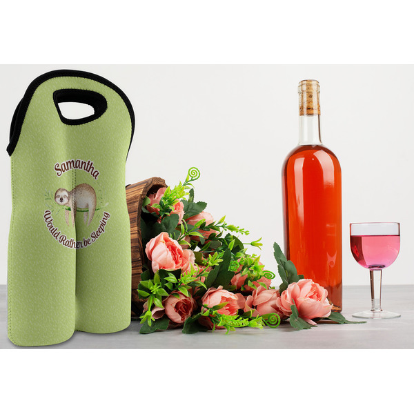 Sloth Double Wine Tote - LIFESTYLE (new)