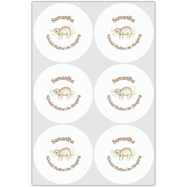 Sloth Drink Topper - Large - Set of 6