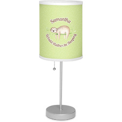 Sloth 7" Drum Lamp with Shade (Personalized)