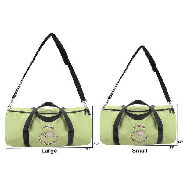 Sloth Duffle Bag Small and Large