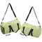Sloth Duffle bag large front and back sides