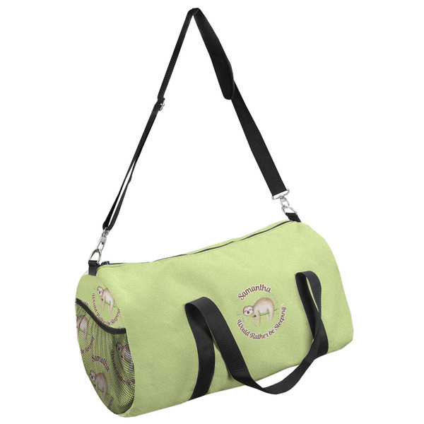 Custom Sloth Duffel Bag - Large (Personalized)