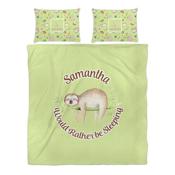 Sloth Duvet cover Set - Queen - Alt Approval