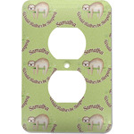 Sloth Electric Outlet Plate (Personalized)