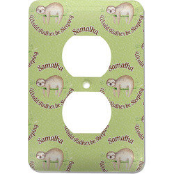 Sloth Electric Outlet Plate (Personalized)
