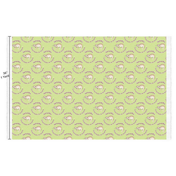 Sloth Fabric Full Yard