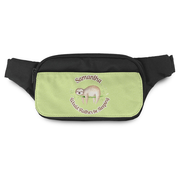 Custom Sloth Fanny Pack - Modern Style (Personalized)