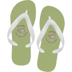 Sloth Flip Flops - Small (Personalized)