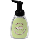 Sloth Foam Soap Bottle - Black (Personalized)
