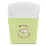 Sloth French Fry Favor Boxes (Personalized)