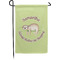 Sloth Small Garden Flag - Double Sided w/ Name or Text