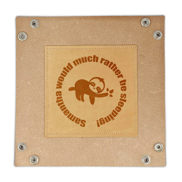 Sloth Genuine Leather Valet Trays - FRONT