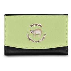 Sloth Genuine Leather Women's Wallet - Small (Personalized)