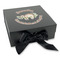 Sloth Gift Boxes with Magnetic Lid - Black - Front (angle)