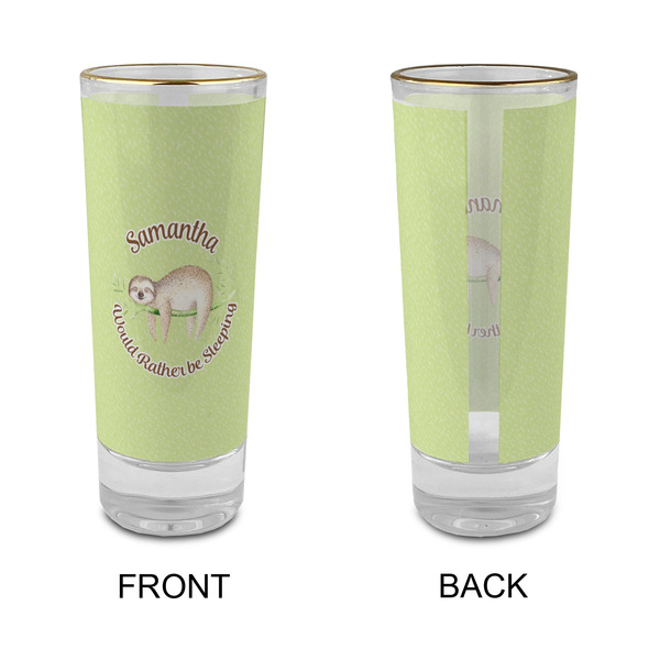 Sloth Glass Shot Glass - 2 oz - Single - APPROVAL