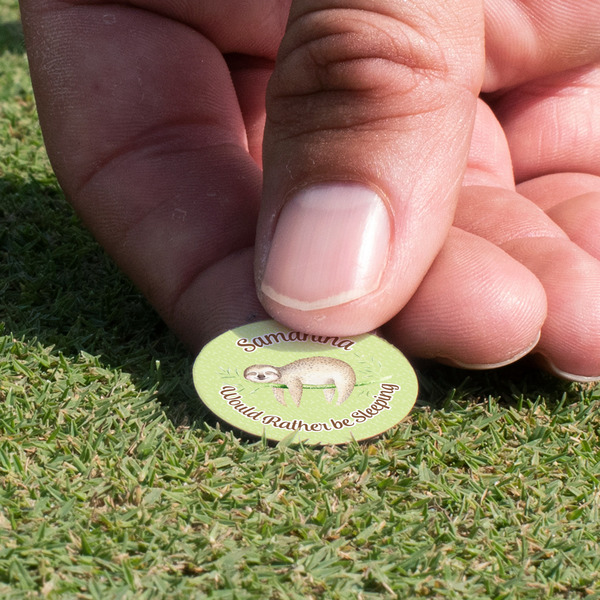 Sloth Golf Ball Marker - Hand