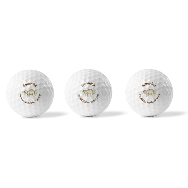 Sloth Golf Balls - Generic - Set of 3 - APPROVAL