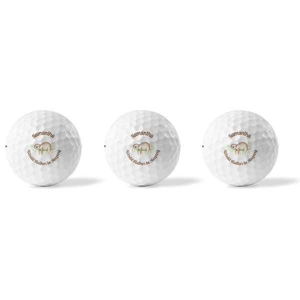 Sloth Golf Balls - Titleist - Set of 3 - APPROVAL