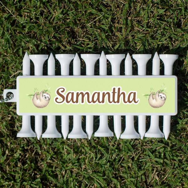Custom Sloth Golf Tees & Ball Markers Set (Personalized)