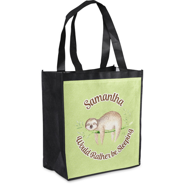 Custom Sloth Grocery Bag (Personalized)