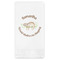 Sloth Guest Napkins - Full Color - Embossed Edge (Personalized)