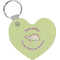 Sloth Heart Keychain (Personalized)