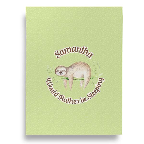 Sloth House Flags - Double Sided - FRONT