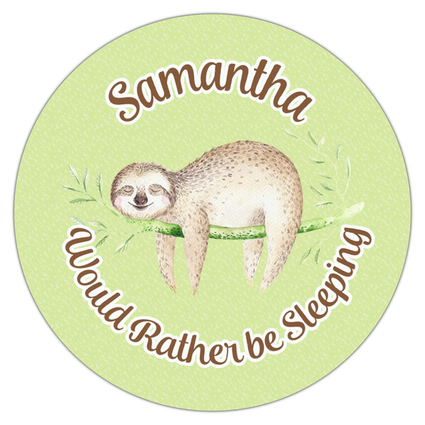 Sloth Icing Circle - Large - Single