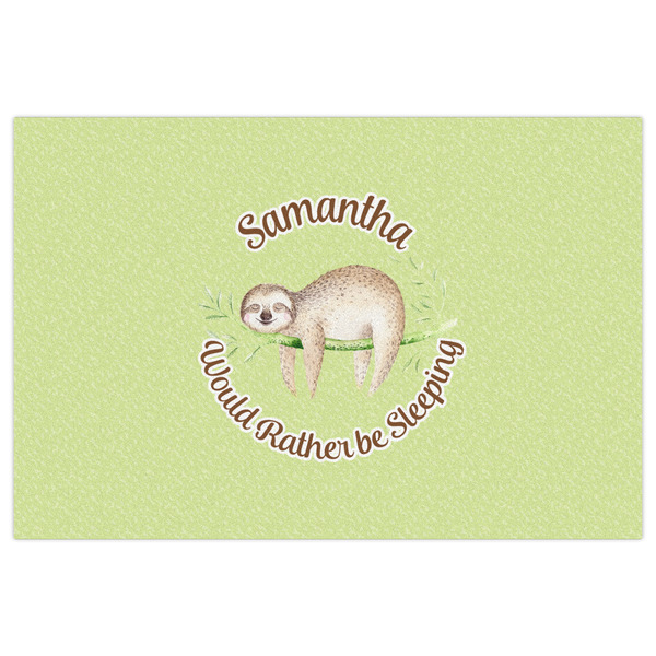 Sloth Indoor / Outdoor Rug - 2'x3' - Front Flat