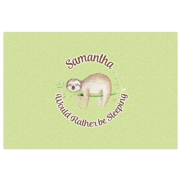 Sloth Indoor / Outdoor Rug - 4'x6' - Front Flat