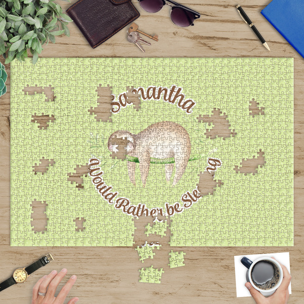 Sloth Jigsaw Puzzle 1014 Piece - In Context