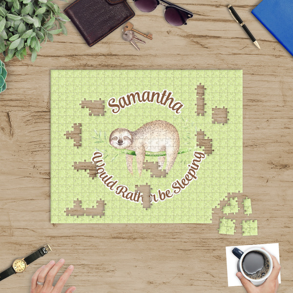 Sloth Jigsaw Puzzle 500 Piece - In Context