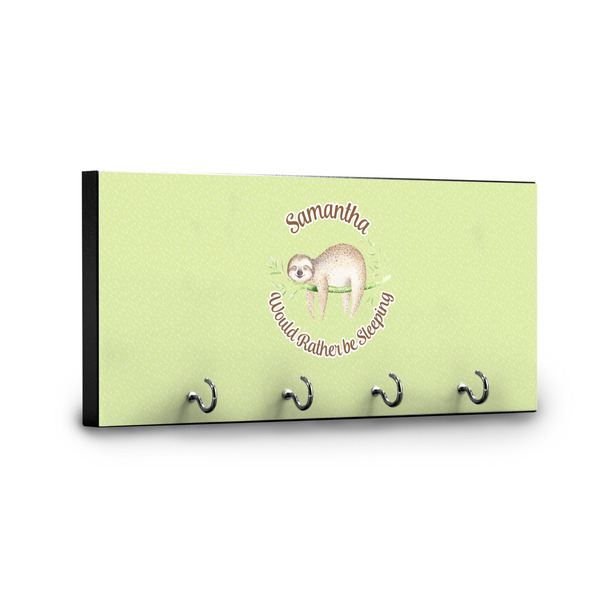 Sloth Key Hanger - Front View with Hooks