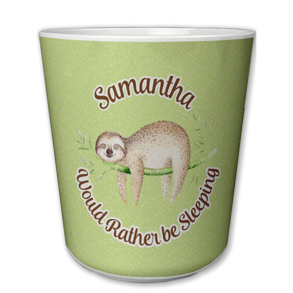 Custom Sloth Plastic Tumbler 6oz (Personalized)