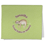 Sloth Kitchen Towel - Poly Cotton w/ Name or Text