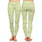 Sloth Ladies Leggings - Front and Back