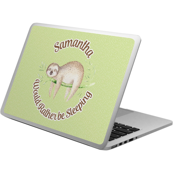 Custom Sloth Laptop Skin - Custom Sized (Personalized)