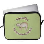 Sloth Laptop Sleeve / Case - 11" (Personalized)
