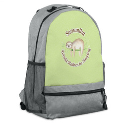 Sloth Backpack - Grey (Personalized)