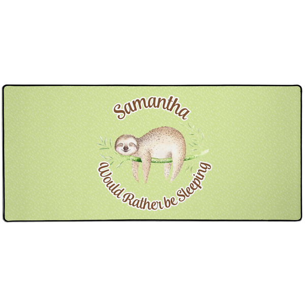 Custom Sloth 3XL Gaming Mouse Pad - 35" x 16" (Personalized)